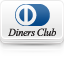 Diners Club logo with a blue circle and white line design above the words Diners Club in black text on a white background.